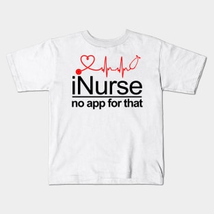 iNurse (Black Text) Kids T-Shirt